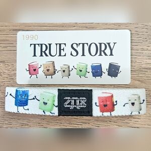 ZOX "TRUE STORY" #1990 ALICE CAT NEW LARGE Collectible SOLD OUT WRISTBAND